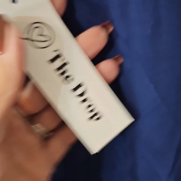 Elegant Navy Maxi Dress - Picture 4 of 11